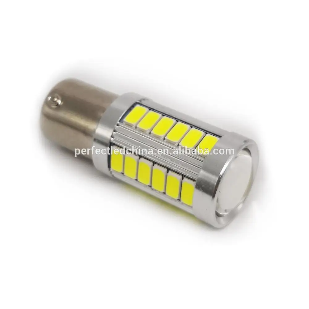 Universal 33smd Lens Signal Light Brake Turn Signal Tail Backup Reverse Brake Light Lamp