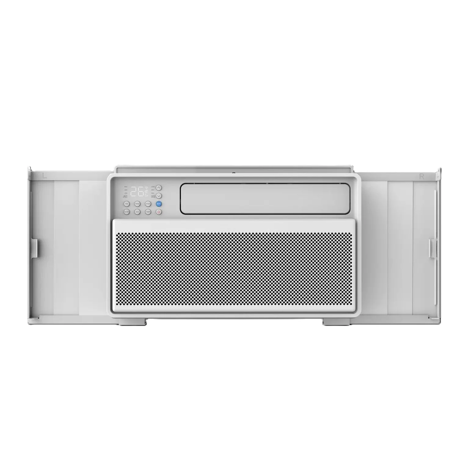 Популярный бытовой R32 9000 btu 60 Гц только охлаждающий инвертор умный контроль кондиционер с глобальным окном