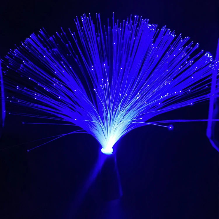 Diy Рождественская вечеринка на батарейках подвесная звезда оптическая Ночная светодиодная оптоволоконная лампа