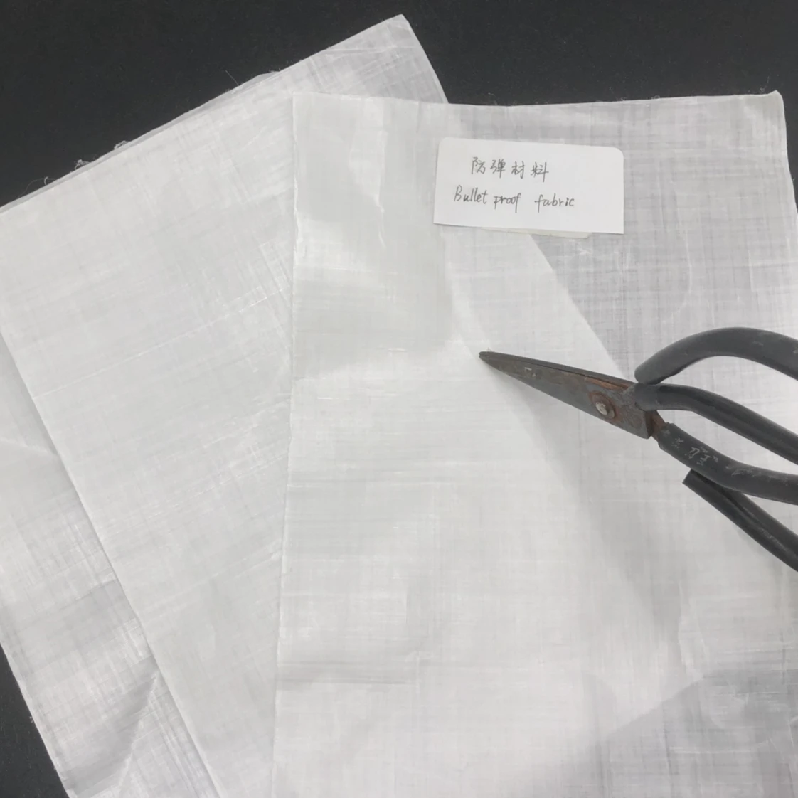 Uhmwpe ткань волокна баллистический материал для защиты от ударов проникновения защитный жилет
