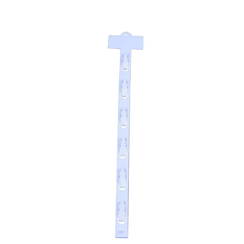 
PP/PVC Transparent hanging clip strip clear plastic display clip strip for supermarket snacks 