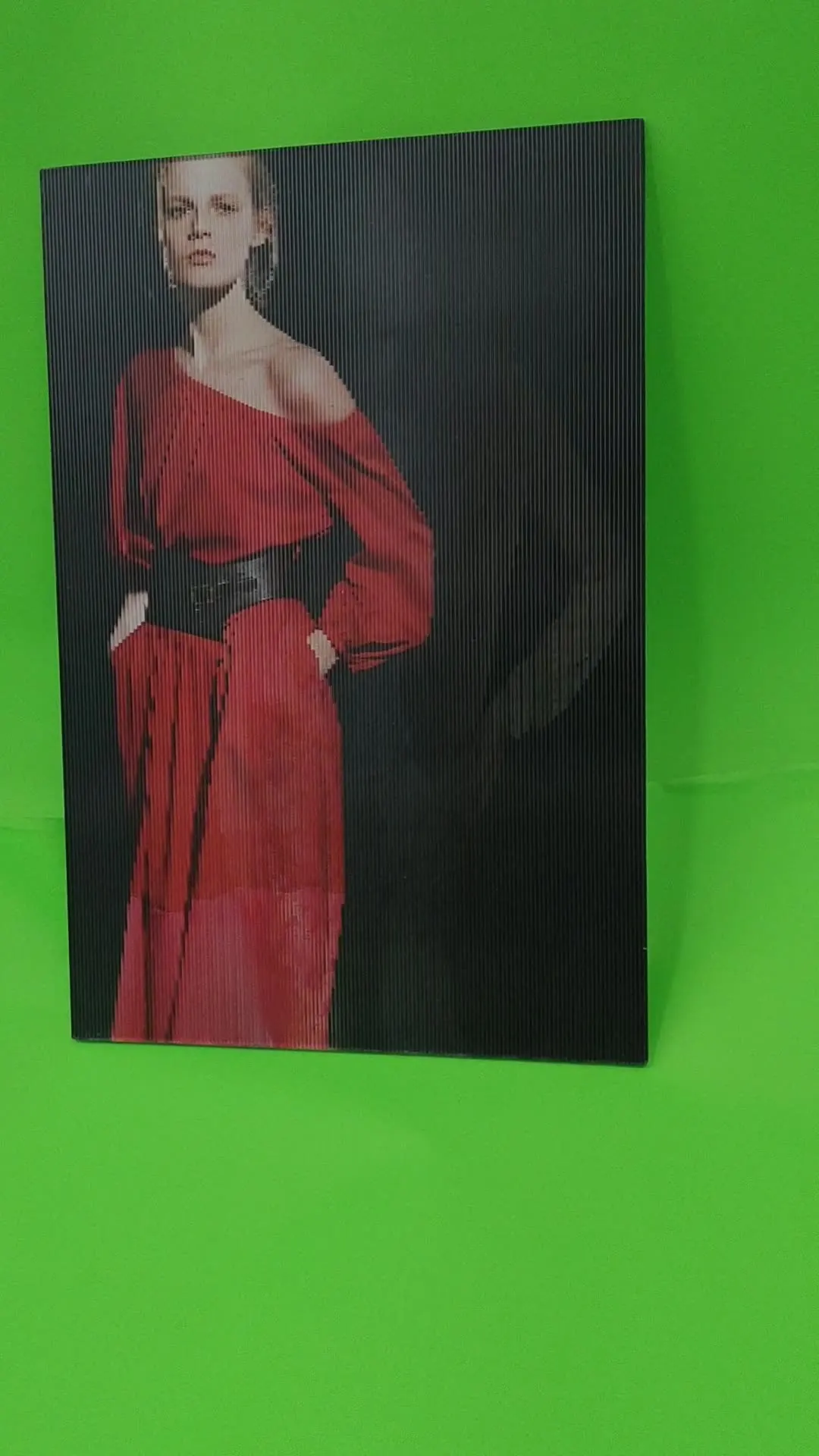 Anime characters 3D three-dimensional painting PET grating change card PP high-definition printing three-dimensional painting