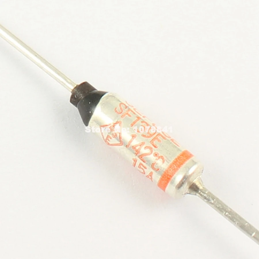 Microtemp Thermal Fuse 142 Degree TF Cutoff 250V 15A SF139E