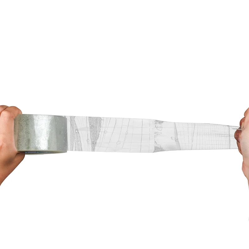 Excellent Logo custom Adhesive Thicker Transparent white Packing Bopp Tape for Packing & Shipping