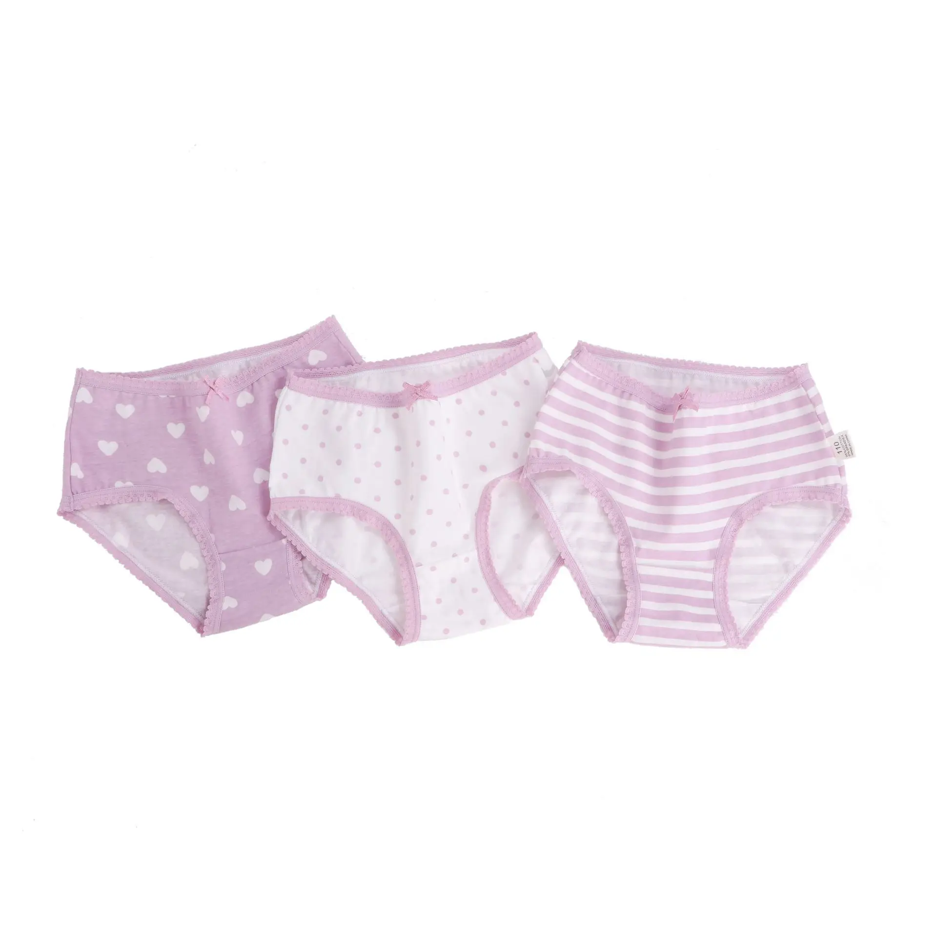 High Quality cotton underwear 4 pcs children briefs girl korean kids underwear for wholesale panties/ kids panties