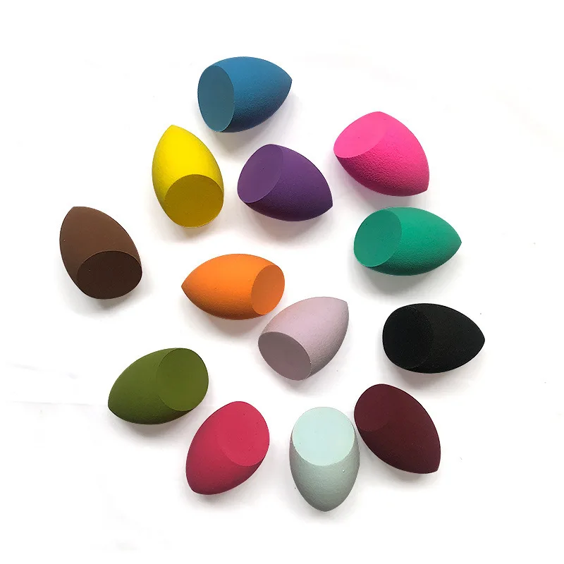 Hot Selling Custom Design Teardrop Shape Latex Free Beauty Makeup Sponge Foundation Sponge Applicator Sponges for Makeup