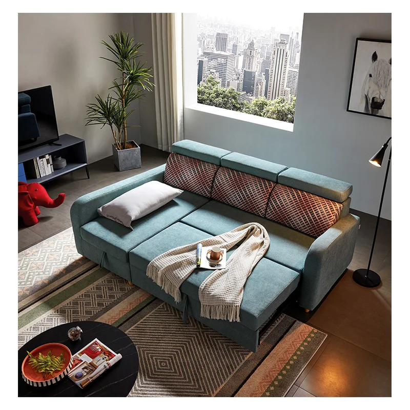 Sofa bed L shape latest modern sofabed 3 seater modern sofa bed