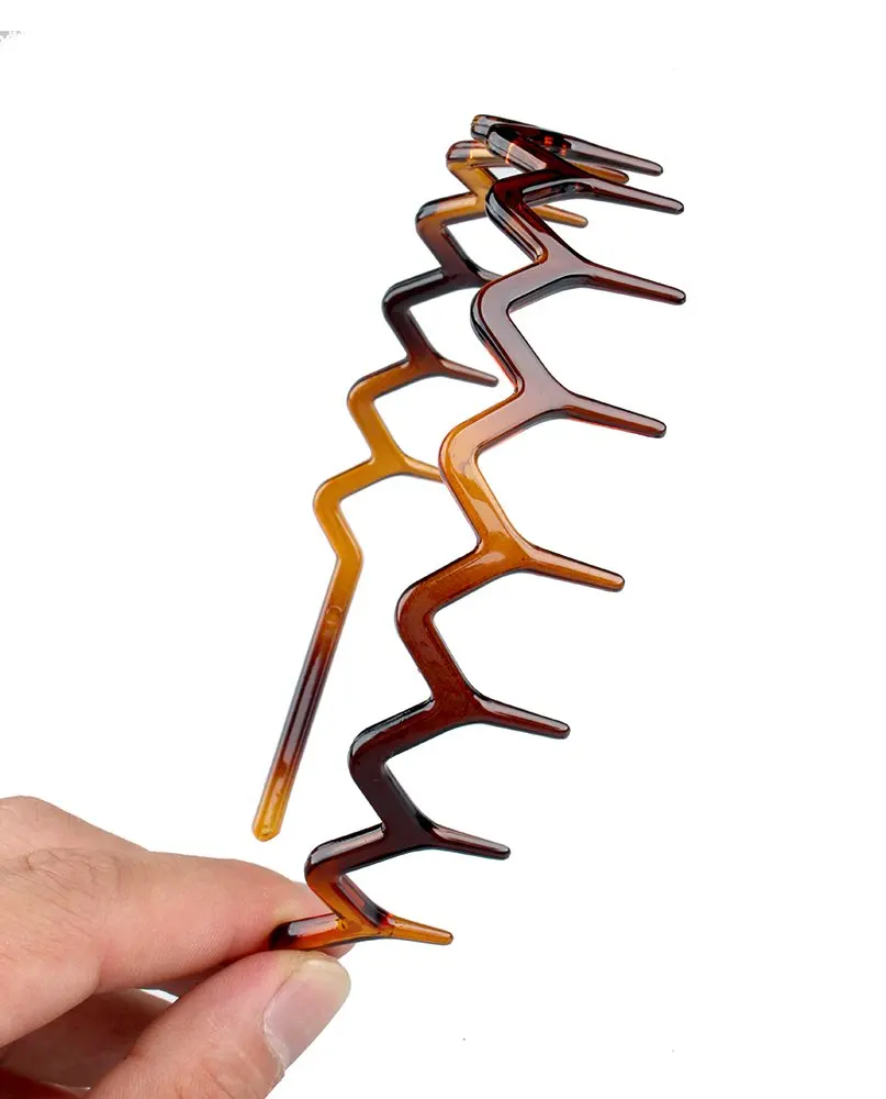 Черная пластиковая расческа для волос с акулами повязка на голову обруч аксессуар женщин и