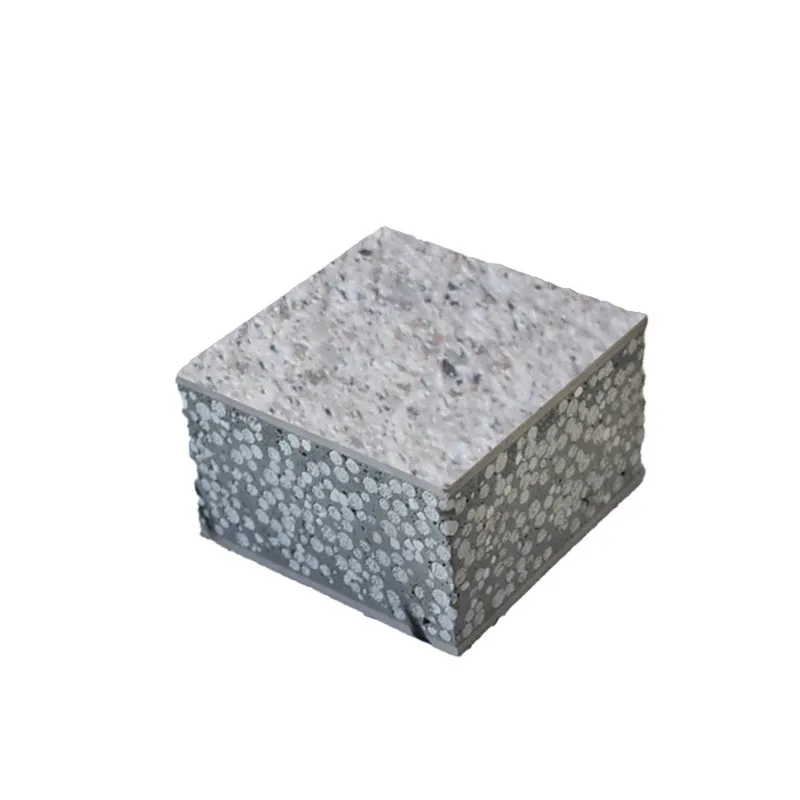 Eco-friendly lightweight wall sandwich panel for partitions