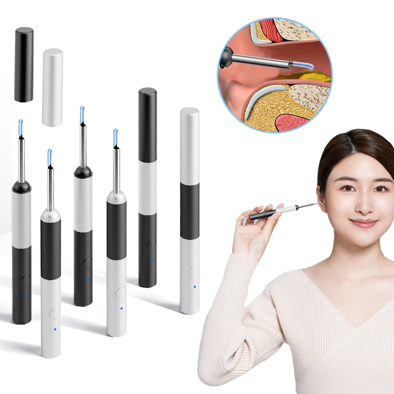 A-Best Selling Wireless Ear Cleaning Kit Electric Ear Wax Tool Visual Cleaner Camera Hand Target