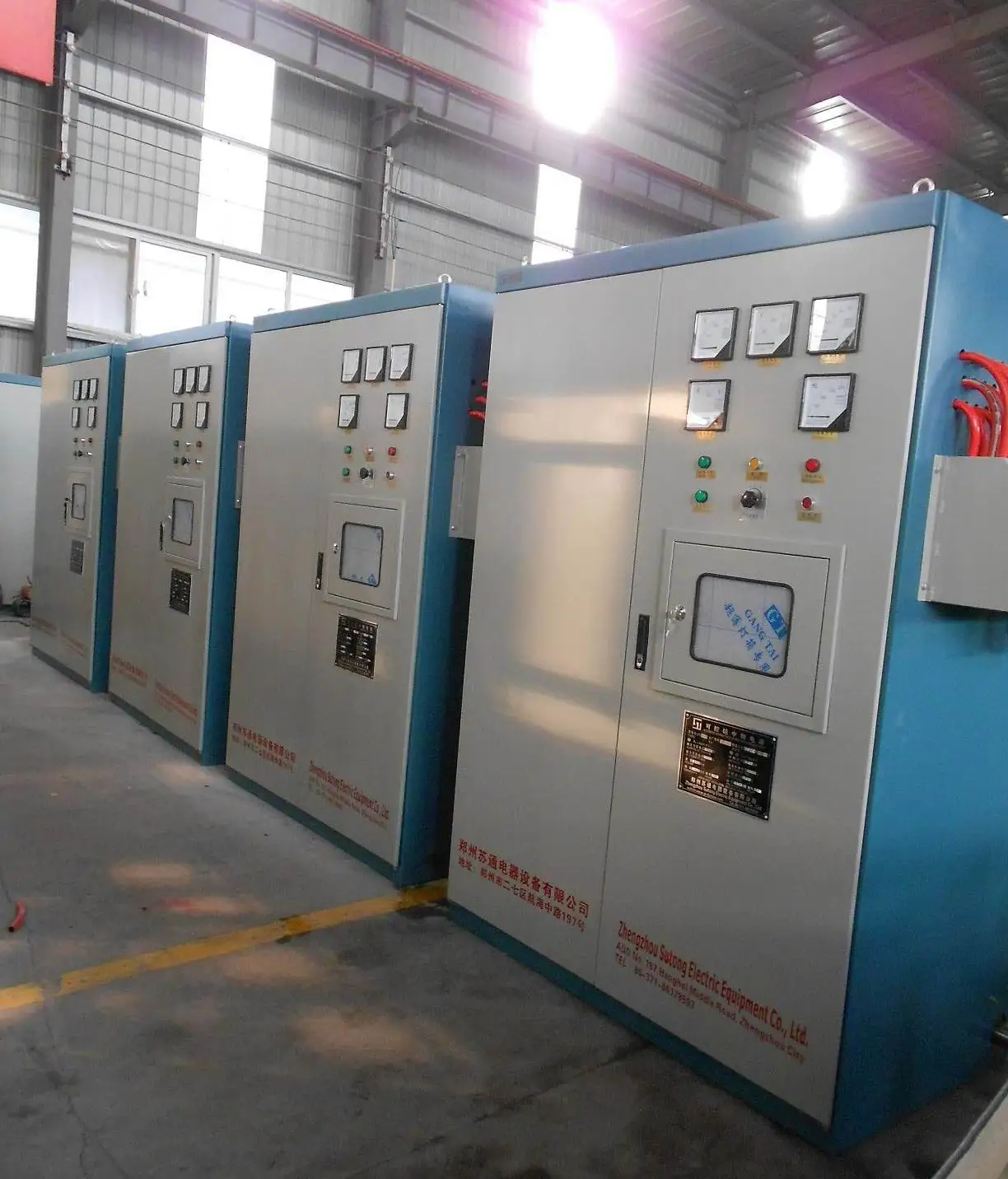 1T steel and iron melting induction furnace with aluminum frame