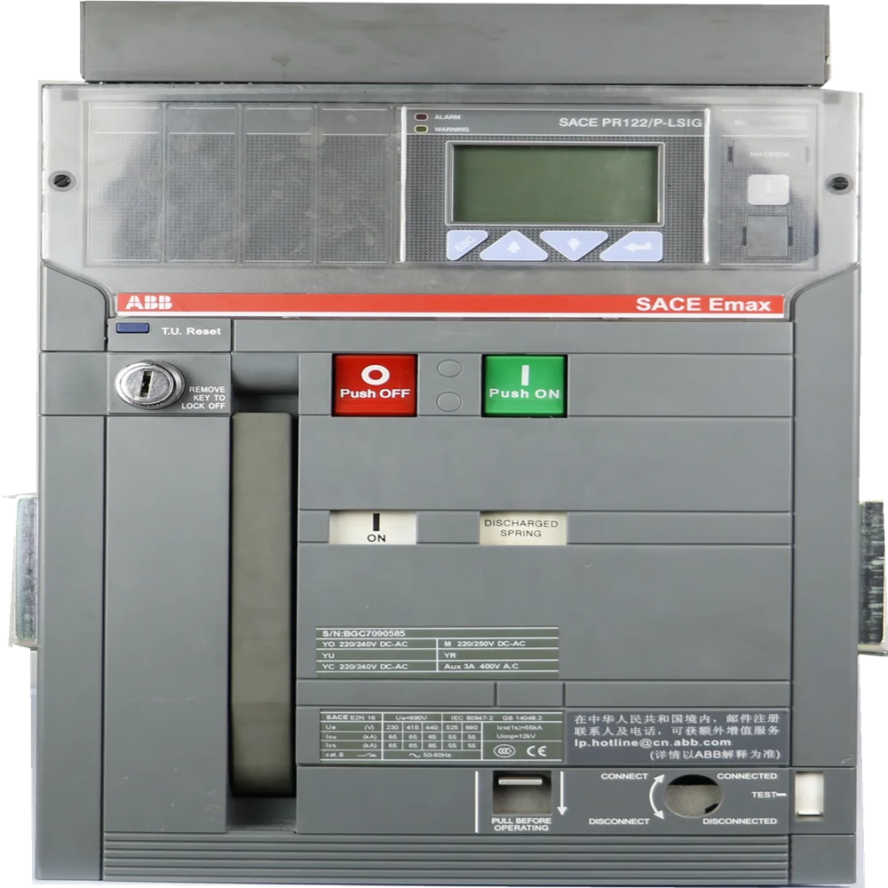 
Sace emax E3 3P 4P withdrawable fixed type discontinued and new frame circuit breaker 