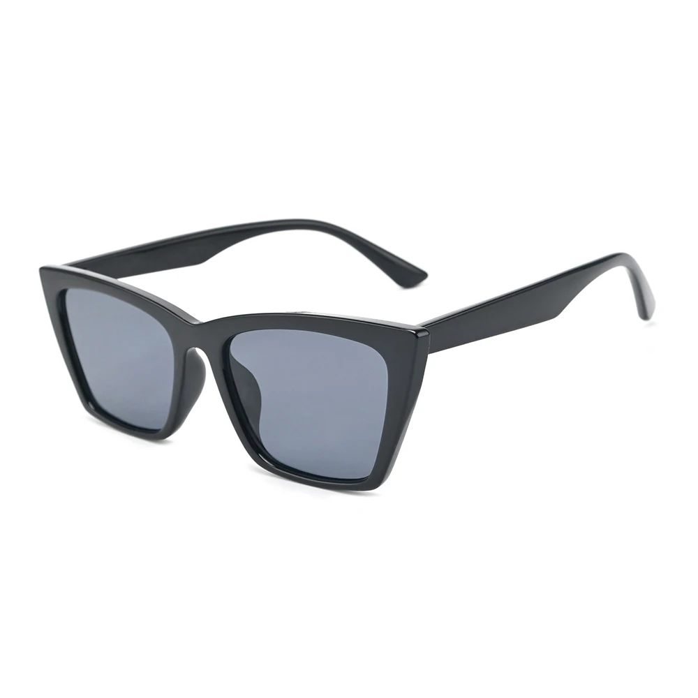 High quality PC frame polarized lens cat eye sunglasses UV400 shades custom logo fashion sunglasses women 2023