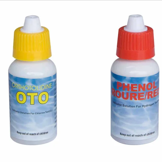PH &CL test kit refill bottles