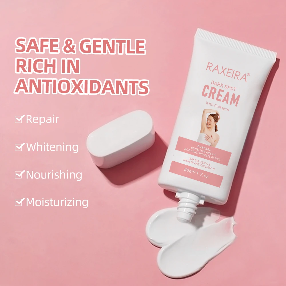 Private Label Titanium Dioxide  Whitening Anti Wrinkle Best Cream Remove Dark Spot CollagenBody Cream On Body