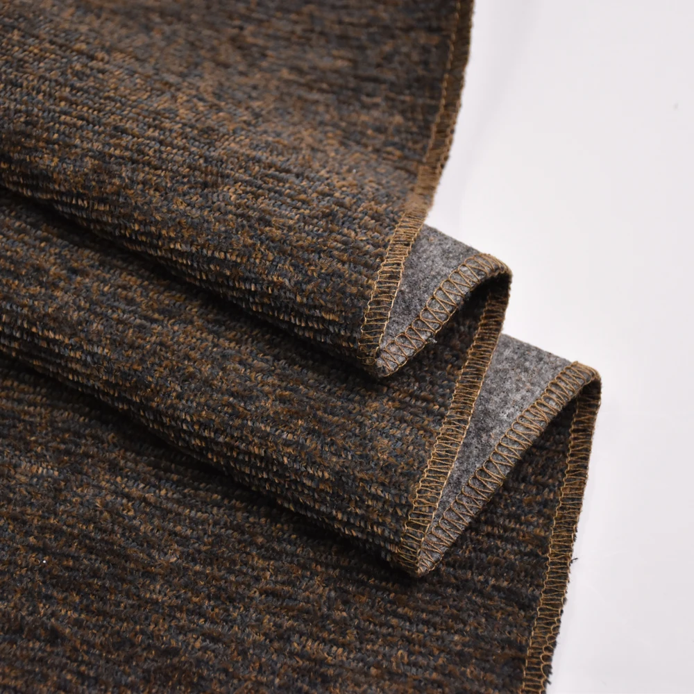 wholesale cheap home textile sofa fabric copy chenille 100% Polyester woven fabric for Upholstery/living room sofa chair