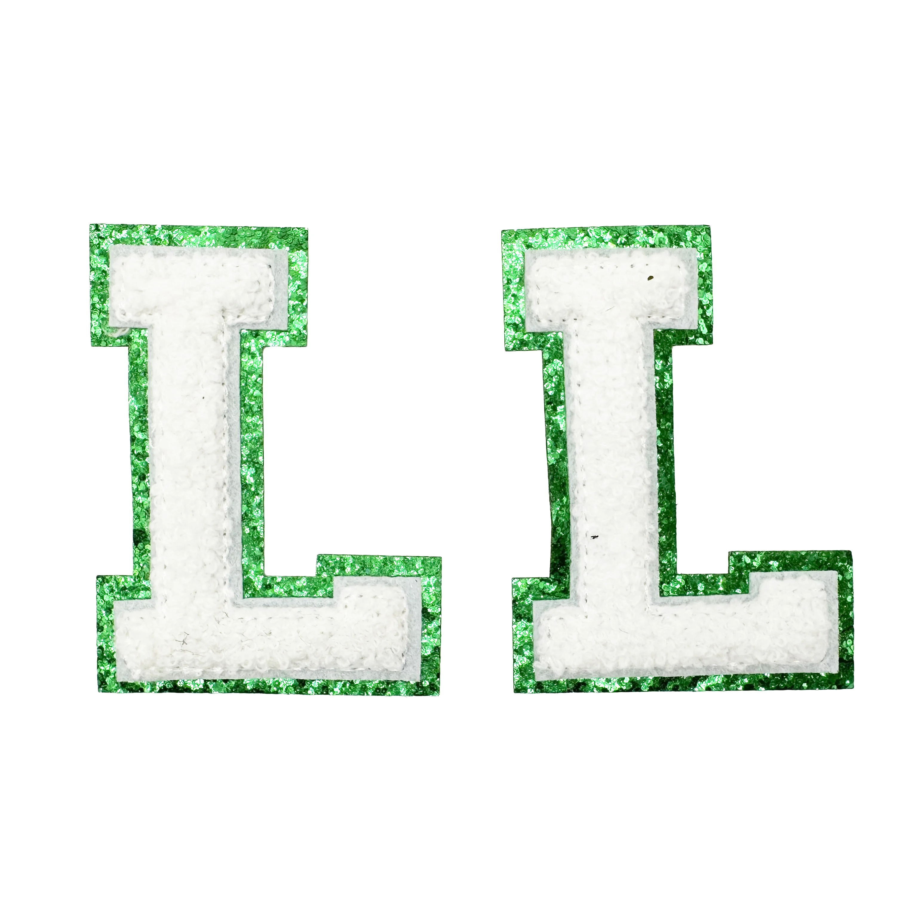Embroidery Custom Chenille Patch Iron On Laser Cut Patches Chenille Letter Patches for Clothing Chenille Letters