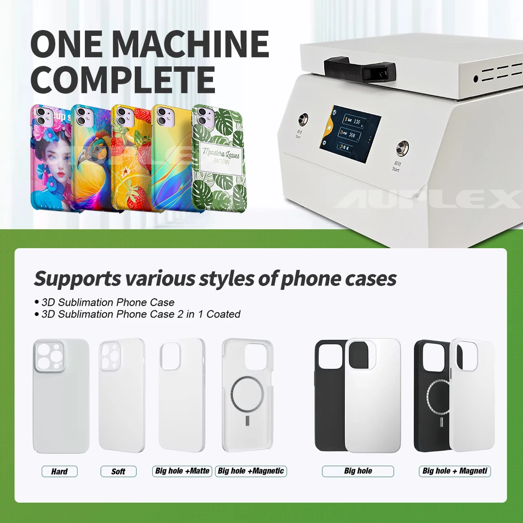 3D Sublimation Mobile Phone Accessories Case Making Machine to Customise Phone Case Machine