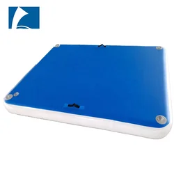 Double Layer Inflatable Floating Platform Boat Leisure Inflatable Floating Fishing Island Water air Mattress
