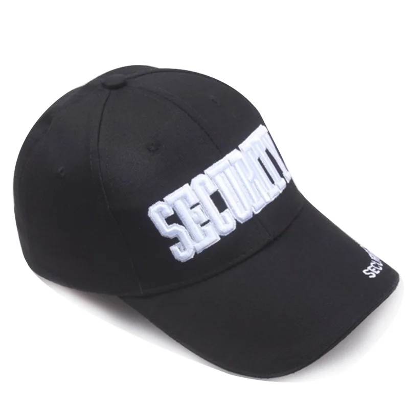 Embroidery Logo Security Guard Hats 3D Embroidery Logo Security Hat