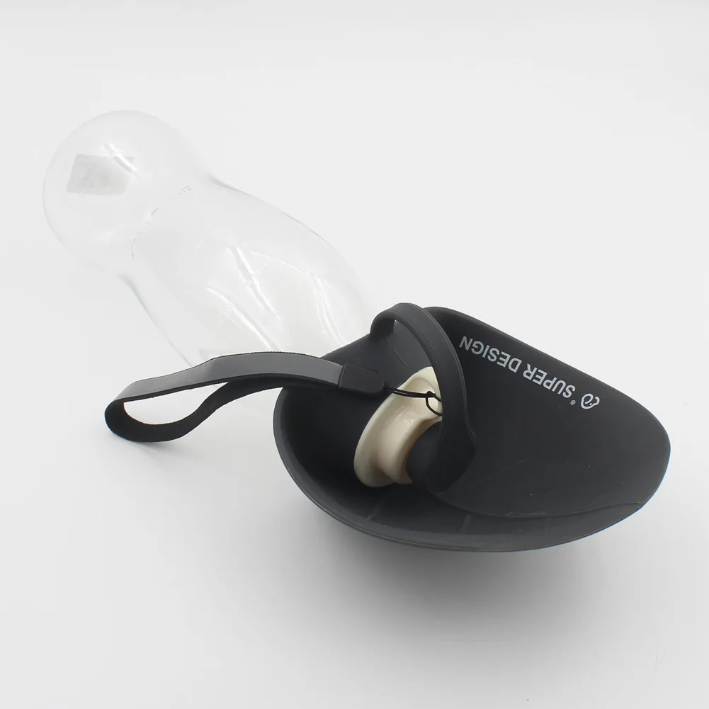 Custom Collapsible Pets Travel Silicone Outdoor Drinking Portable Foldable Dog Water Bottle