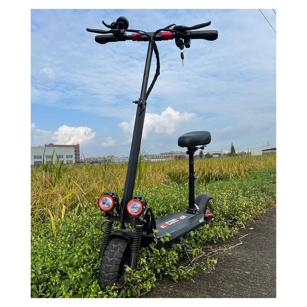 Cheap Fast Folding 48v 800w Electric Scooter Wholesale Best E Scooters Electric Scooter Ningbo with Seats