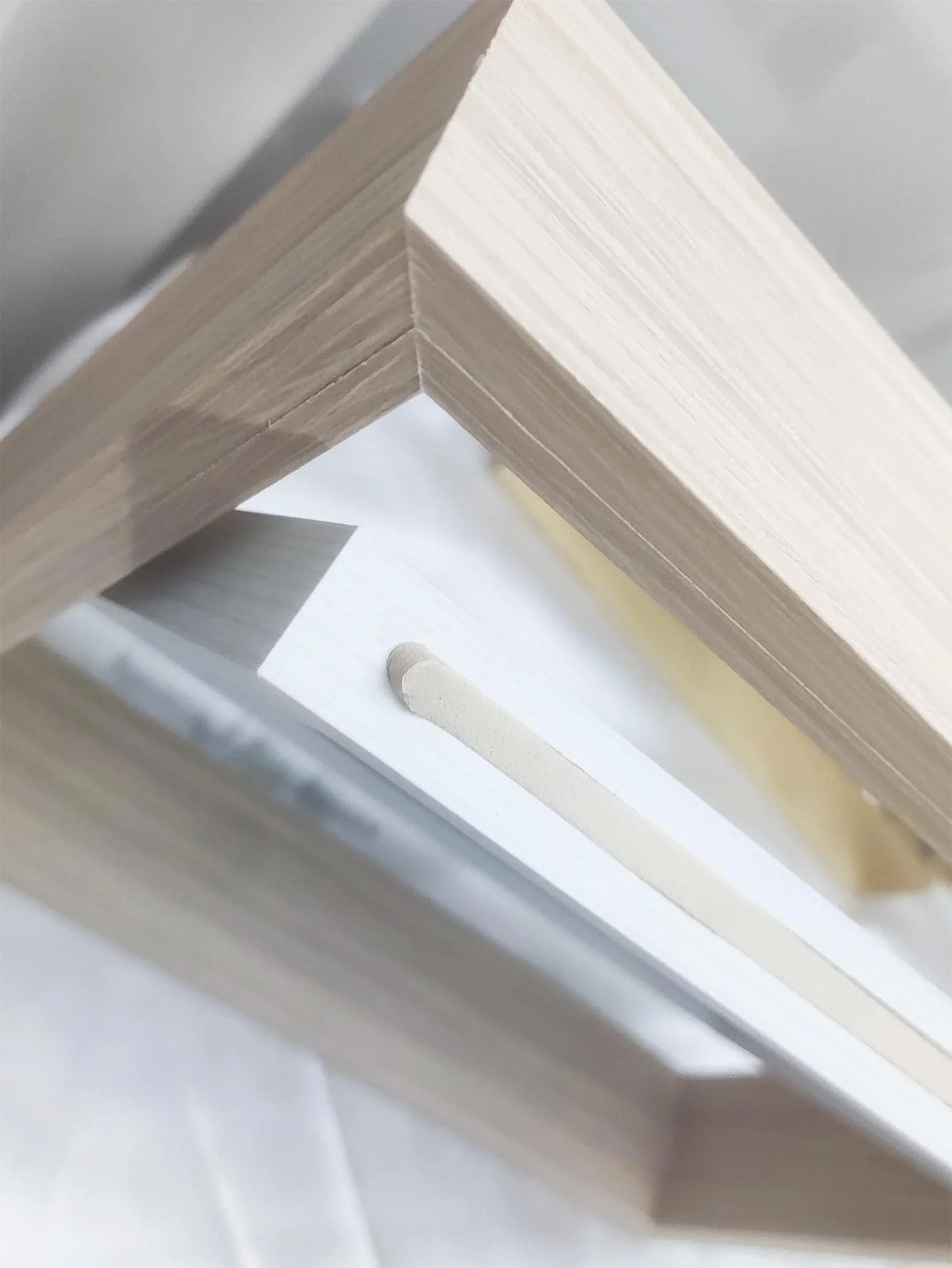 MDF wood photo frame 4*6 5*7 6*8 rotating picture frames creative  fashionable with natural modern style wholesale