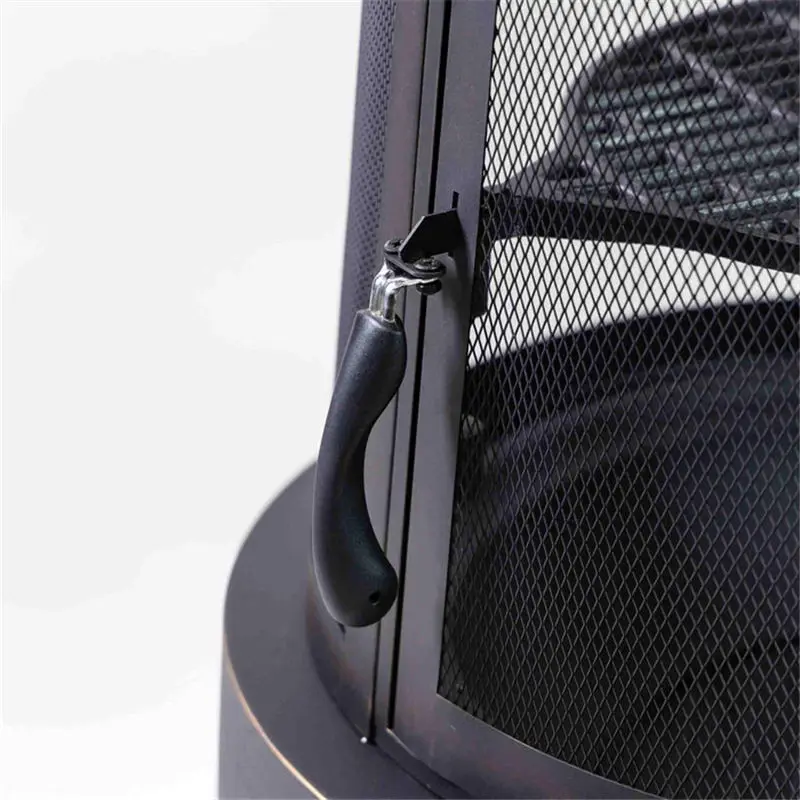 Garden Smokeless grill Ware Outdoor Fireplace Outdoor Wood Burning Steel Chiminea