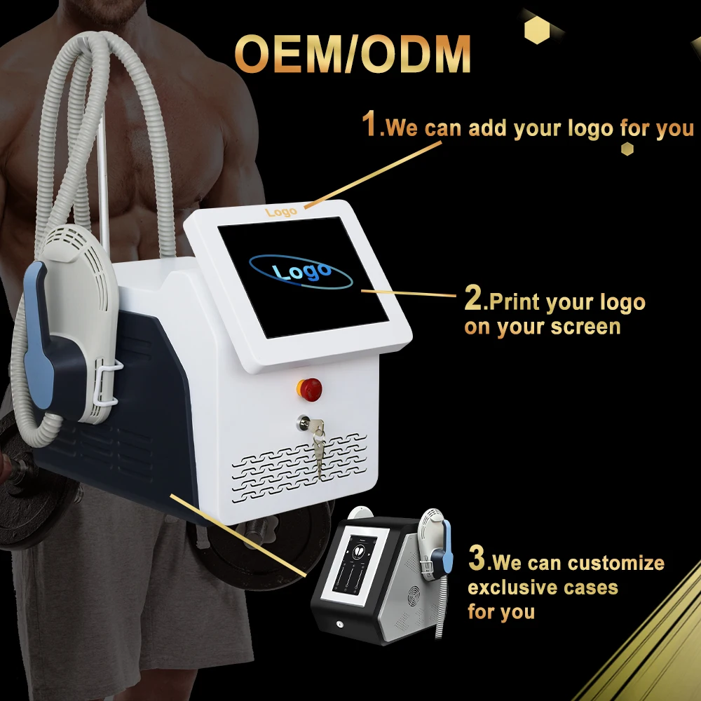 Ems 2 Handles Body Sculpt Machine For Fat Burner Body Slimming With Ems training fitness body-sculpting machine muscle building