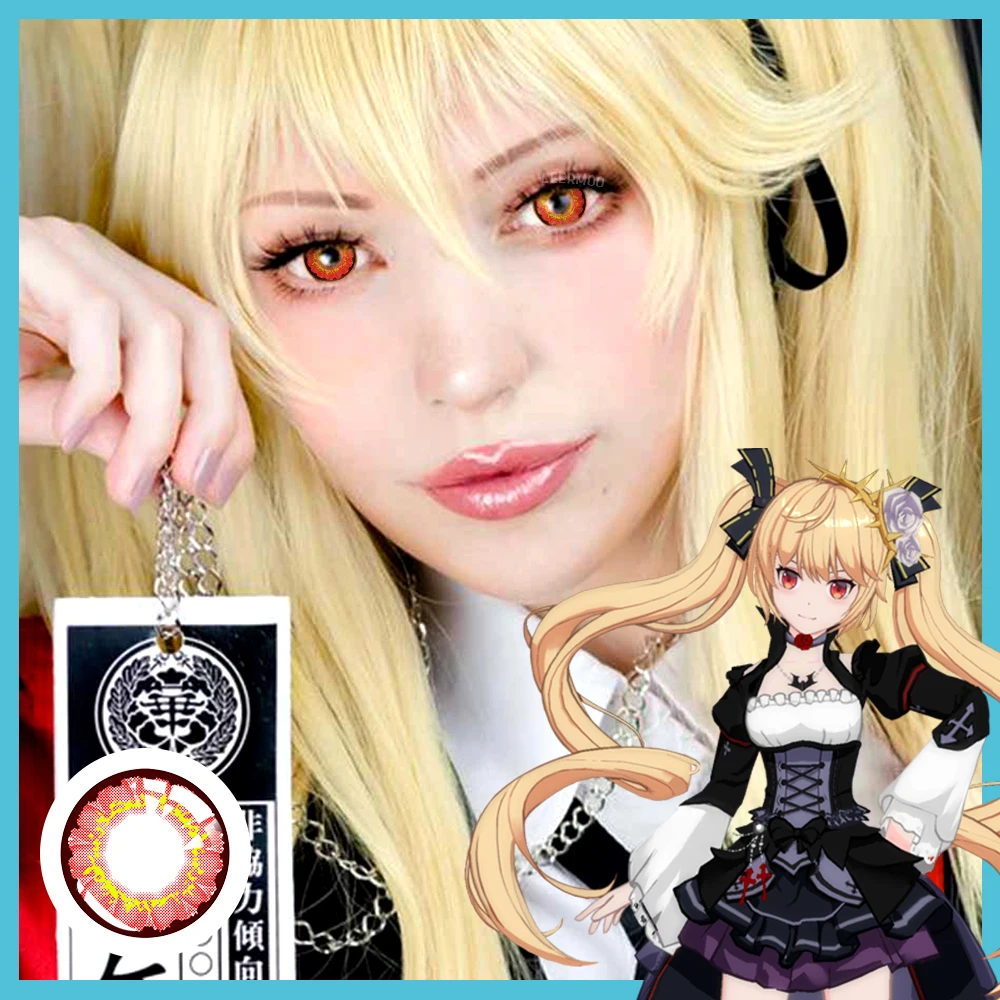 Best Selling POKE MON Wholesale Comfortable Cosplay Color Contact Lenses  Prescription From Plano to 800 Anime Lens Yearly Throw
