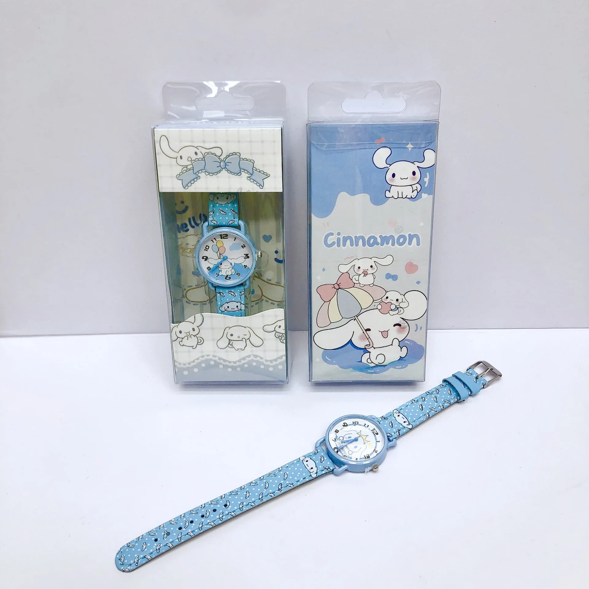 HL New gifts  kids watch kawaii anime  ro mi  led  Girls Gift toy Electronic Watch New gift box Toy  Flashing light noctilucent