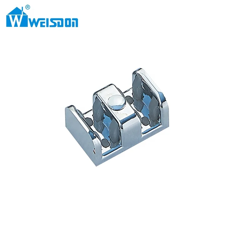 Weisdon Aluminum Framed Style Sliding Shower Door Full Set Shower Room Accessories Without Glass