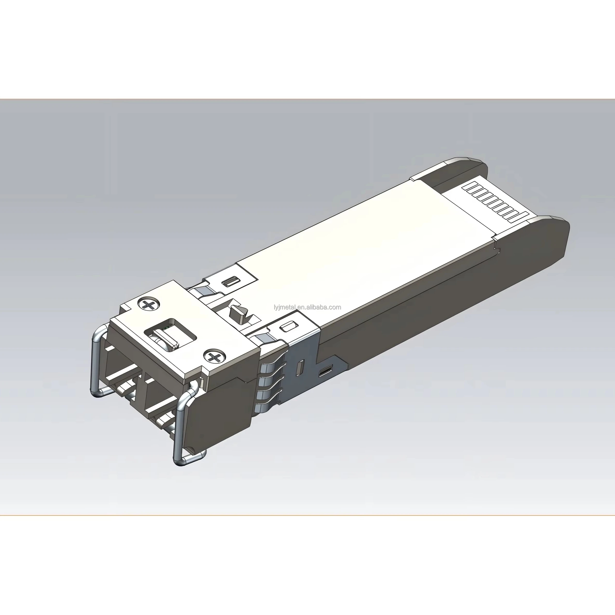 Wholesale Customized Single Dual Mode OEM QSFP Single Mode SFP Module Optical Transceiver SFP Media Converter Housing Case