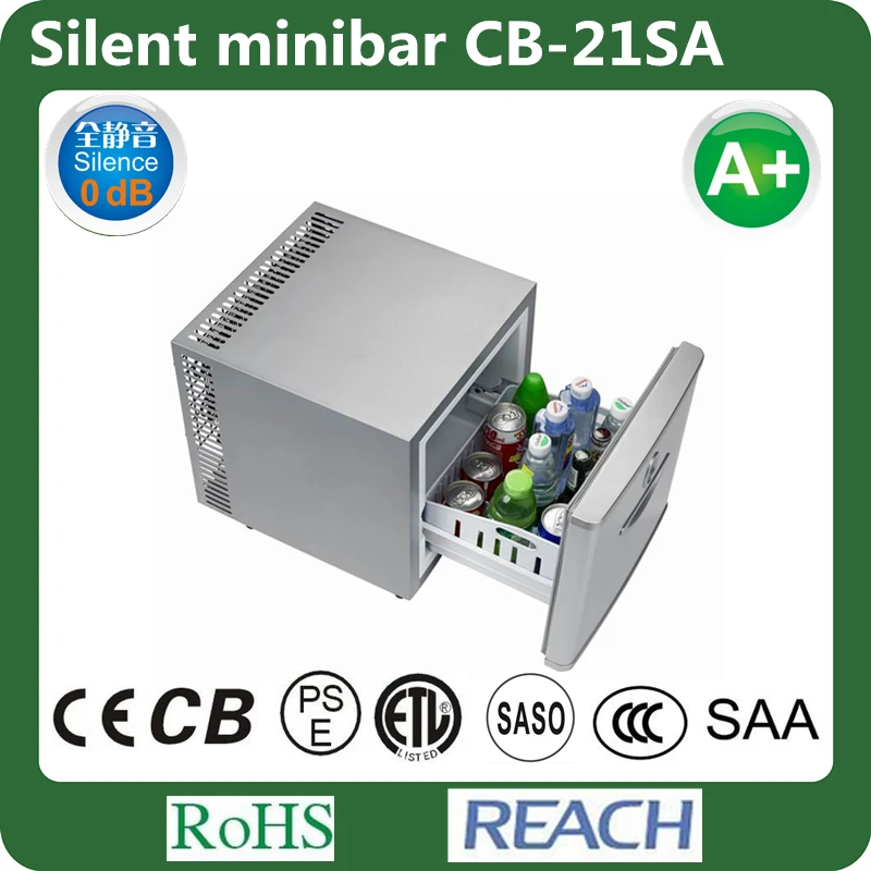Hotel car home high quality single door frost free beverage beer fridge 21L electric mini cooler