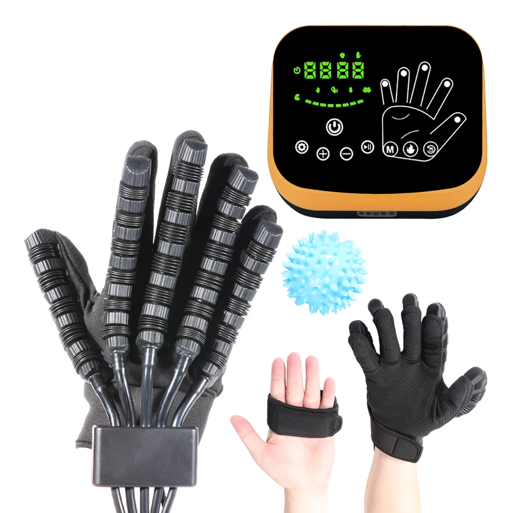 Dernox Wholesale Exercise Robotic Heat Gloves Hemiplegia Finger Rehabilitation Trainer Robot Portable Stroke Hand