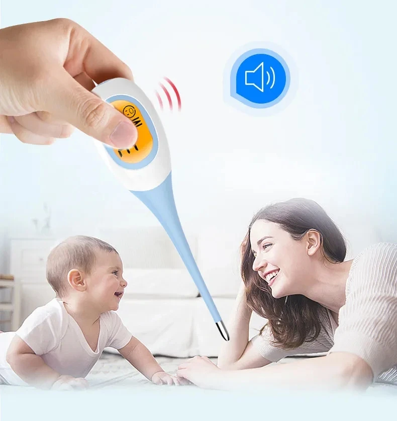Hot selling new 8S quick read medical clinical large electronic waterproof baby thermometer digital thermometer