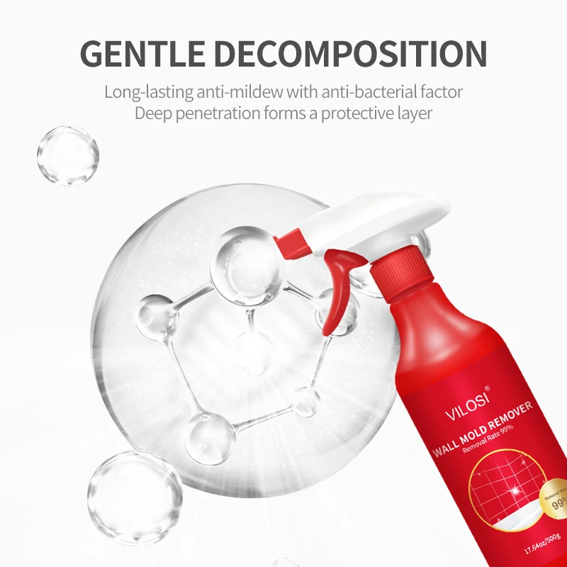 HOT Sale OEM mildew remover spray Household Stain Remover Wall, Floor,  Bathroom,Kitchen high quality customize source factory