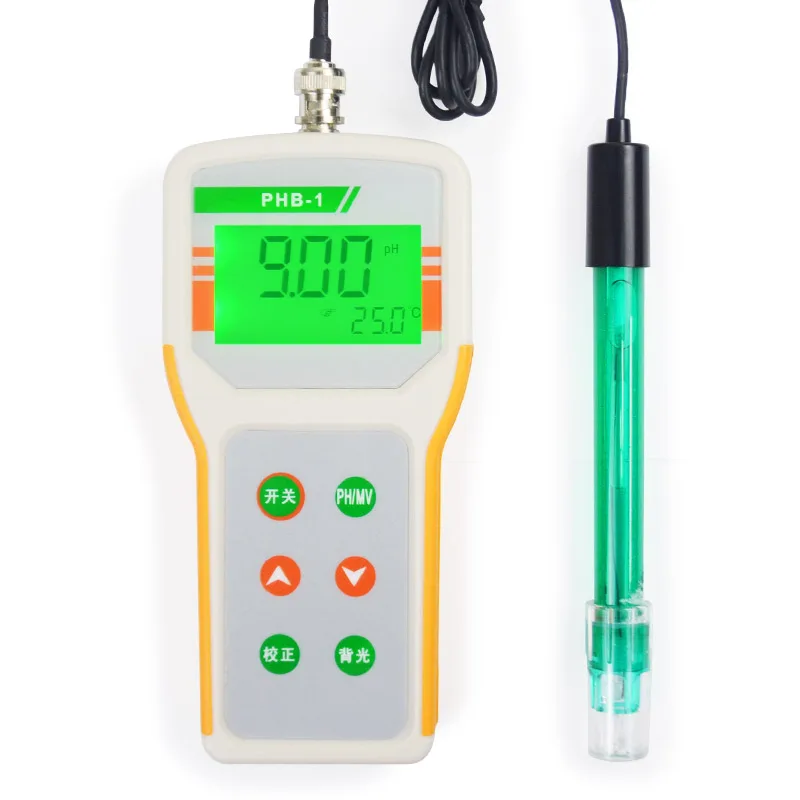 Handheld meter Ph ORP 5 in 1 tester level Ph 3 in 1, 4 in 1 portable tester water pH ORP set