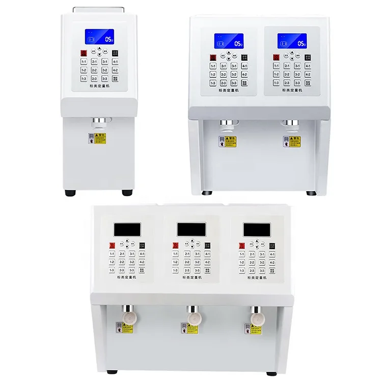 Professional 110V 220V Milk Powder Bubble Tea Equipment Tea Coffee Powder Dispenser Machine