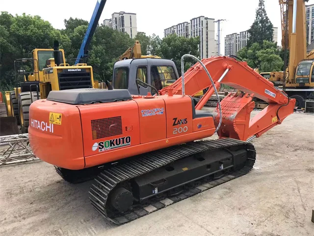 Hitachi ZAXIS 200 Excavator Made In Japan Short Working Time High Quality Lower Price Hitachi Excavator ZX200 ZX200-3 ZX200-3G