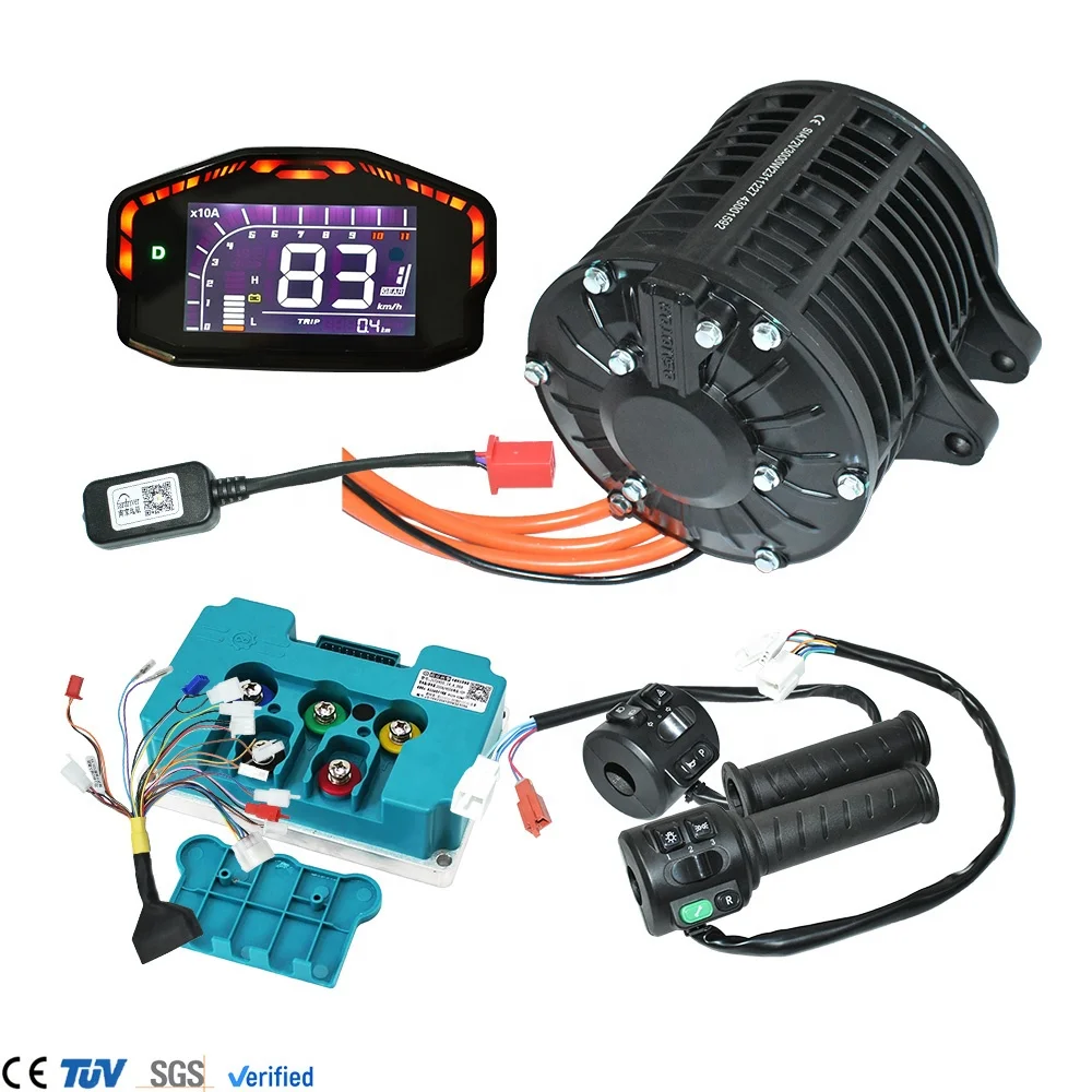 kit to turn common bicycle into electric qs mid drive motor fardriver controller qsmotor qs138 for racing motorcycle