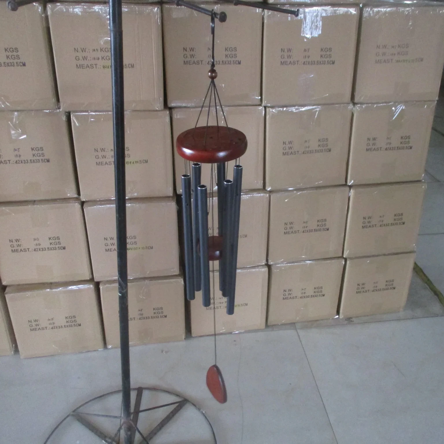 wind chime quality control of wall hangings in jiaxinggroups / inspection service of toys hula hoop in yiwu zhejiang