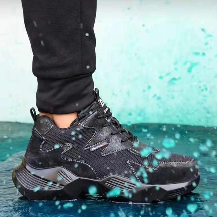 
Best Selling Safety Shoes Steel Toe Light weight Anti-puncture Safety Shoes 