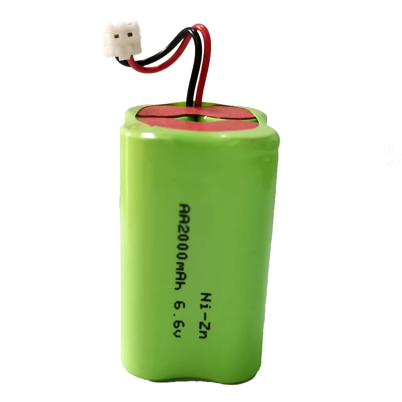 High Productivity ROHS 2000Mah 6.6V AA Voltage Constant Temperature Ni-Zn Batteries for Wireless Mouse
