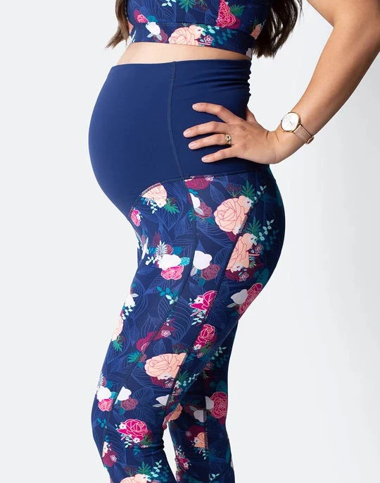 
Pregnant Womens Sportswear Leggings High Waist Belly Support Tights 