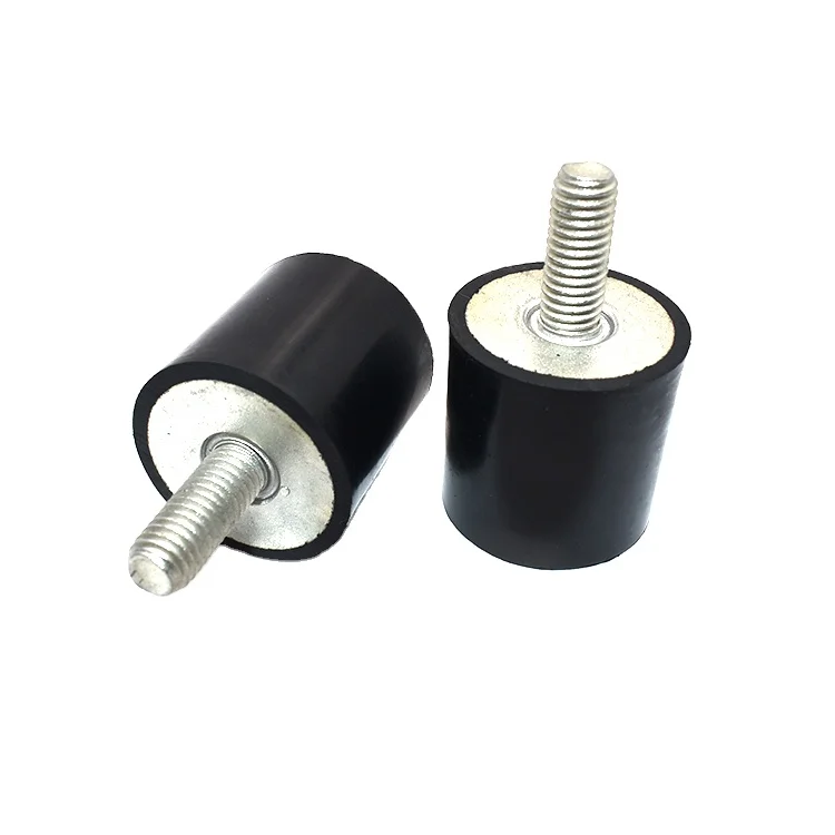 Anti Vibration VE type Flat Male Vibration Buffers Rubber Bumper Rubber Shock Absorber