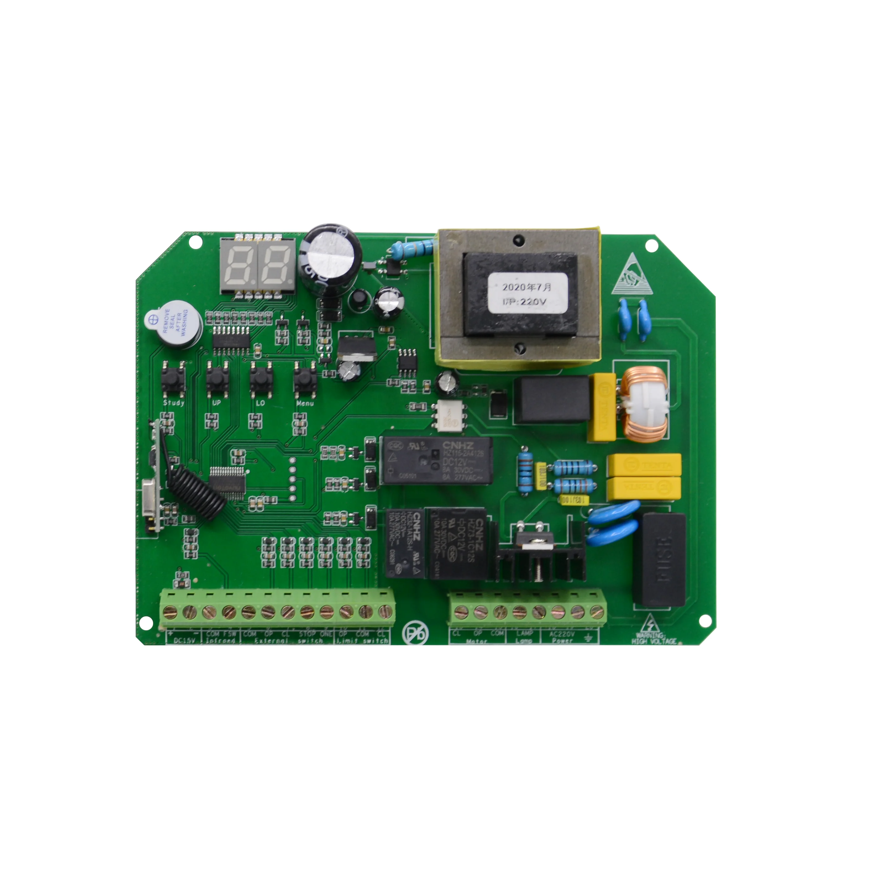 Панель управления двигателями для раздвижных дверей YET868PC AC110V 220V с мягким запуском и затвором