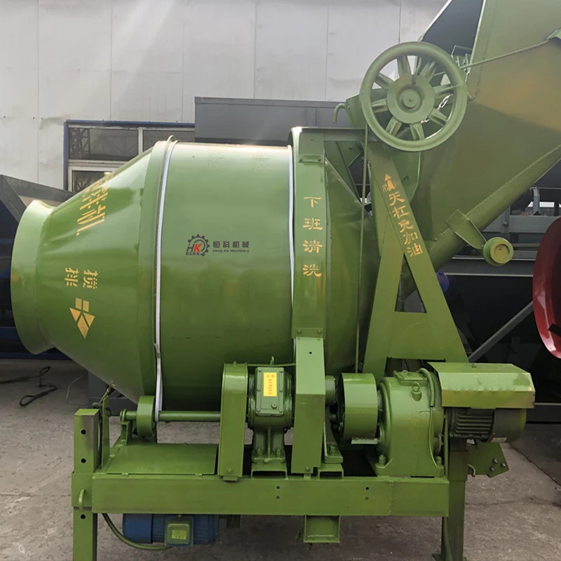 Manufacturer provides customized automatic cement mortar mixer, small climbing bucket drum mixing equipment