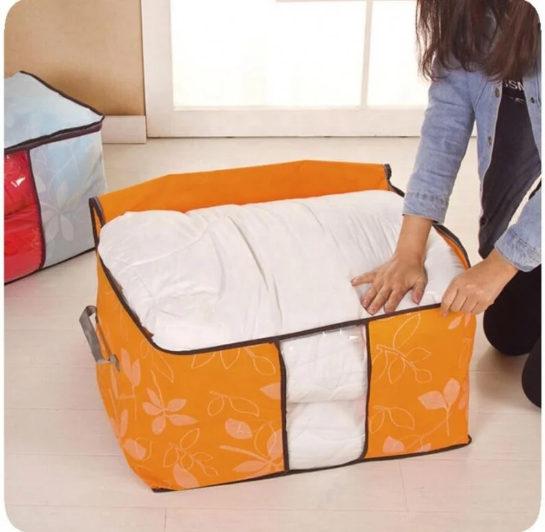 Zipper Folding Mattress Clothes Storage Organizer Bag