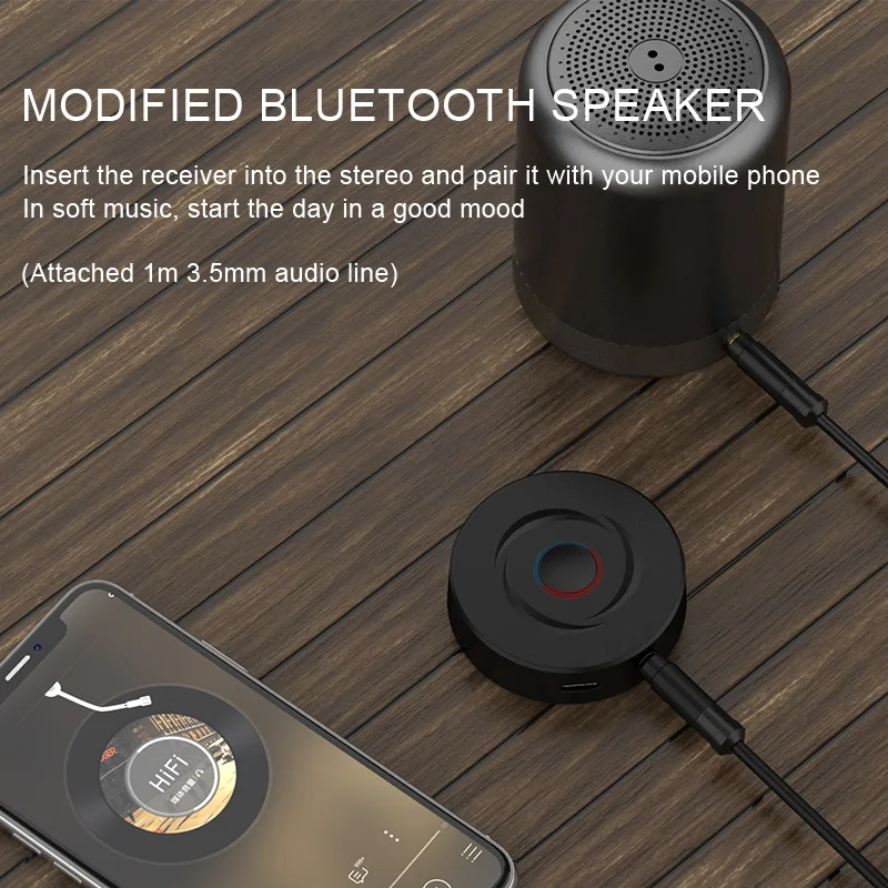  BT-218 Bluetooth адаптации приемник 5 0 2 в 1 беспроводной 3 мм AUX Стерео передатчик
